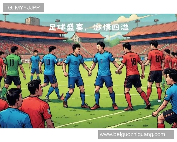 多彩足球盛宴绽放激情与活力的背景艺术设计